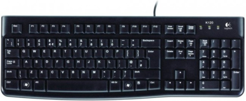 Klawiatura przewodowa Logitech K120