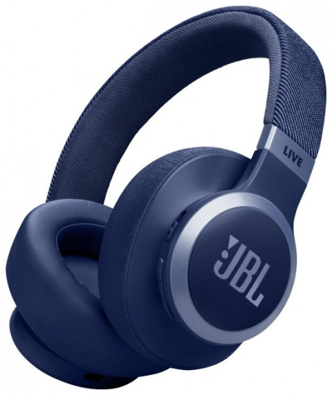 Słuchawki bezprzewodowe JBL Live 770 NC Niebieskie Słuchawki bezprzewodowe JBL Live 770 NC Niebieskie