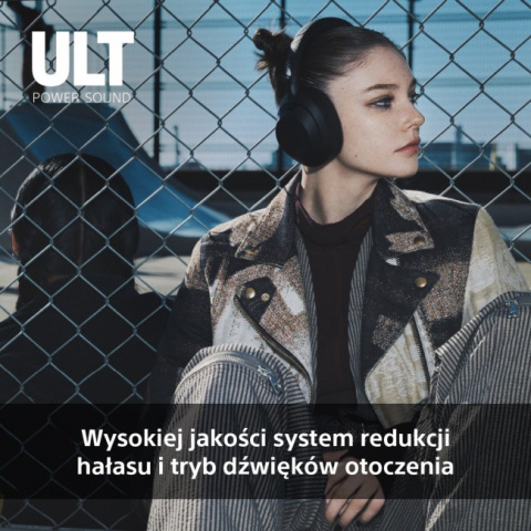 Słuchawki bezprzewodowe Sony ULT Wear WH-ULT900N Czarne Słuchawki bezprzewodowe Sony ULT Wear WH-ULT900N Czarne