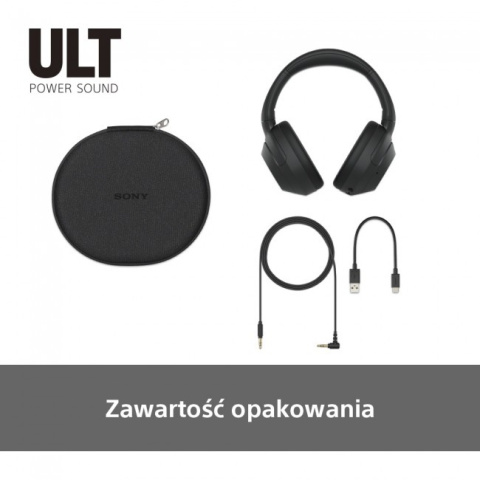 Słuchawki bezprzewodowe Sony ULT Wear WH-ULT900N Czarne Słuchawki bezprzewodowe Sony ULT Wear WH-ULT900N Czarne