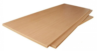 Blat stolika szkolnego 2-os. 130 x 50 cm, obrzeże PCV 2 mm - BUK