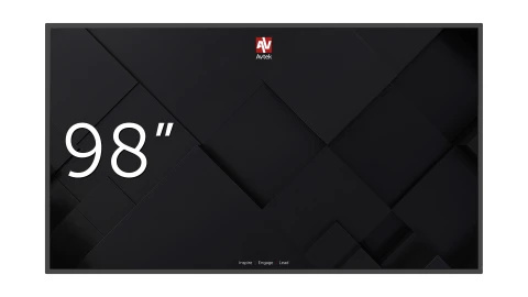 Monitor informacyjny Avtek DS 98" - 24/7 + Moduł WiFi/BT
