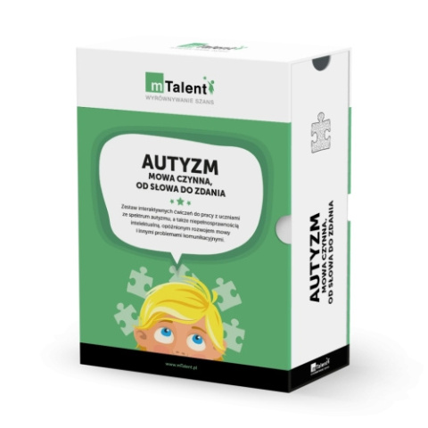 mTalent Autyzm. Mowa czynna, od słowa do zdania + mTalent Autyzm. Mowa w kontekście społecznym cz.2