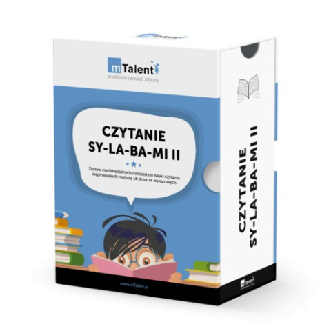 mTalent Czytanie SY-LA-BA-MI cz.2 wiek 5+ mTalent Czytanie SY-LA-BA-MI cz.2 wiek 5+