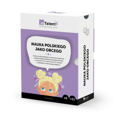 mTalent Nauka polskiego jako obcego wiek 6+ 11+
