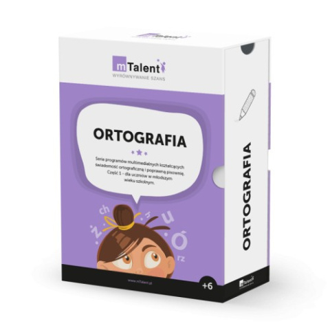mTalent Ortografia wiek 6+