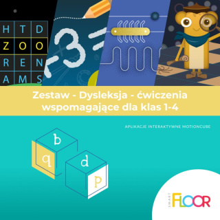 Dysleksja - ćwiczenia wspomagające dla klas 1-4