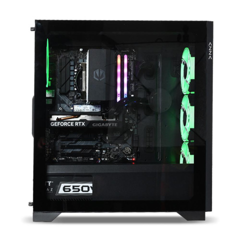 Komputer HIRO Gamer Intel i5 14400F, RTX 3050 6GB, 16GB RAM, 1TB SSD, WIFI, W11H Komputer HIRO Gamer Intel i5 14400F, RTX 3050 6GB, 16GB RAM, 1TB SSD, WIFI, W11H
