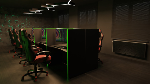 Pracownia Gaming ONE - 8 stanowisk