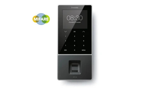 Systemy rejestracji czasu pracy TimeMoto TM-828 SC z czujnikiem MIFARE i RFID i czytnikiem odcisków palców Systemy rejestracji czasu pracy TimeMoto TM-828 SC z czujnikiem MIFARE i RFID i czytnikiem odcisków palców