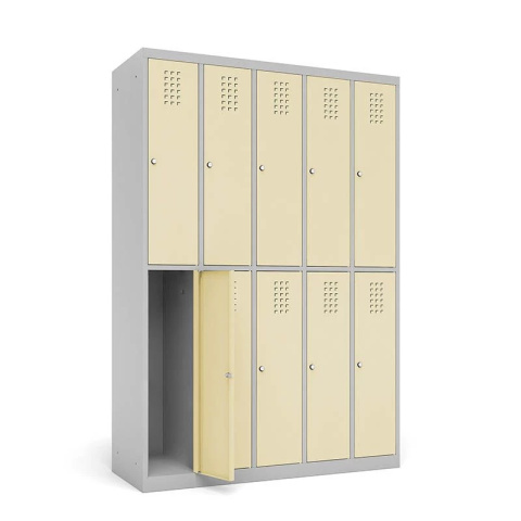Szafa szkolna 10-skrytkowa 120 x 40 x 180