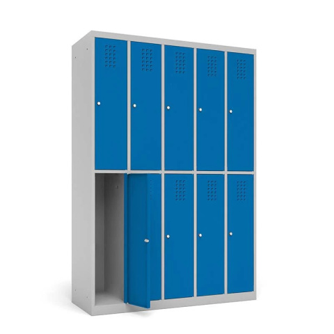 Szafa szkolna 10-skrytkowa 120 x 40 x 180