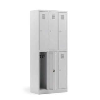 Szafa szkolna 6-skrytkowa 73 x 40 x 180