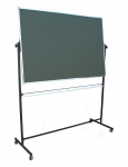 Tablica typu A, zielona, na stojaku, obrotowa 1,0 m x 1,50