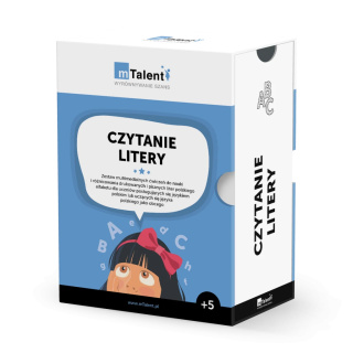 mTalent Czytanie. LITERY wiek 5+