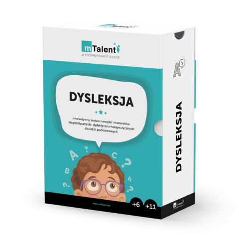 mTalent DYSLEKSJA (wiek 6+, 11+)