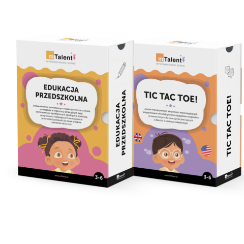 mTalent Edukacja Przedszkolna + mTalent Tic Tac Toe! (wiek 3-6) mTalent Edukacja Przedszkolna + mTalent Tic Tac Toe! (wiek 3-6)
