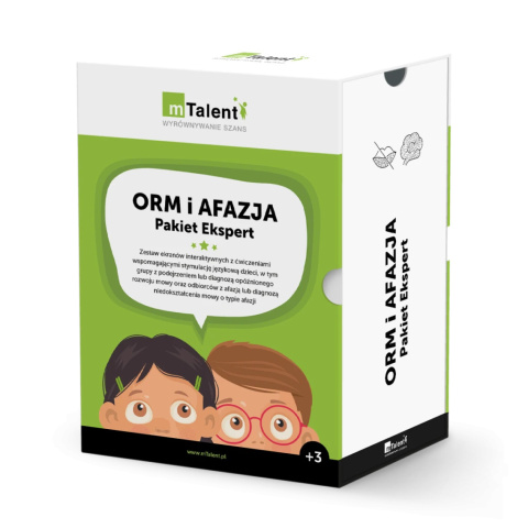 mTalent ORM i AFAZJA Pakiet Ekspert (3+) mTalent ORM i AFAZJA Pakiet Ekspert (3+)