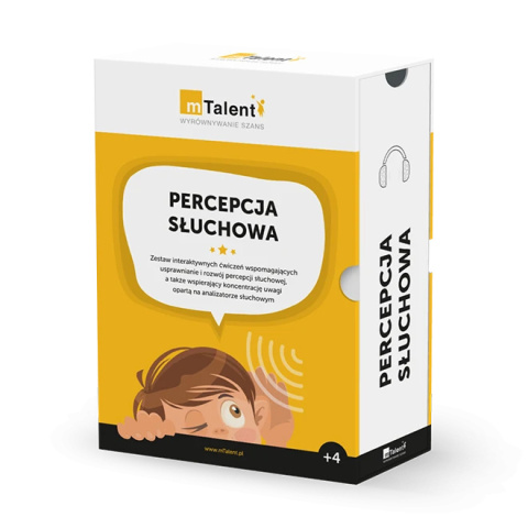 mTalent Percepcja słuchowa cz.1 wiek 4+ mTalent Percepcja słuchowa cz.1 wiek 4+