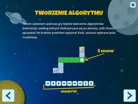 Aplikacja do Smartfloor - Kosmiczna Przygoda Aplikacja do Smartfloor - Kosmiczna Przygoda