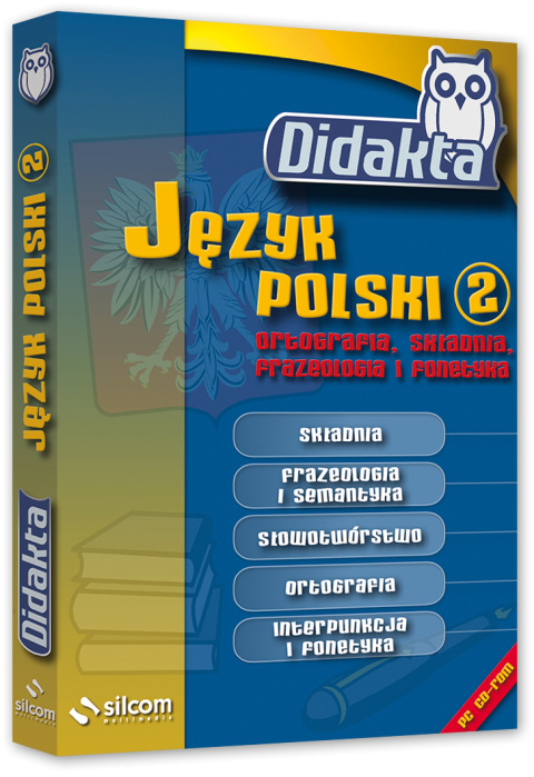 Didakta - Multilicencja nieograniczona czasowo - Język polski 2 - Ortografia, składnia, frazeologia i fonetyka dla SP Didakta - Multilicencja nieograniczona czasowo - Język polski 2 - Ortografia, składnia, frazeologia i fonetyka dla SP