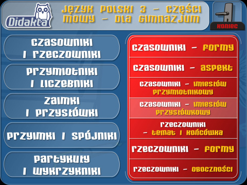 Didakta - Multilicencja nieograniczona czasowo - Język polski 3 - Części mowy Didakta - Multilicencja nieograniczona czasowo - Język polski 3 - Części mowy