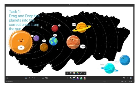 Monitor interaktywny Clevertouch IMPACT LUX 65" 4K Android 15 | 8GB RAM – do szkół i firm Monitor interaktywny Clevertouch IMPACT LUX 65" 4K Android 15 | 8GB RAM – do szkół i firm