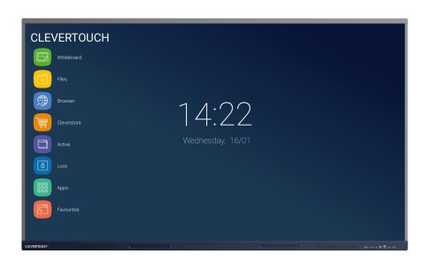 Monitor interaktywny Clevertouch IMPACT MAX 86" 4K Android | 8GB RAM – do szkół i firm Monitor interaktywny Clevertouch IMPACT MAX 86" 4K Android | 8GB RAM – do szkół i firm