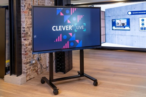 Monitor interaktywny Clevertouch IMPACT MAX 86" 4K Android | 8GB RAM – do szkół i firm Monitor interaktywny Clevertouch IMPACT MAX 86" 4K Android | 8GB RAM – do szkół i firm