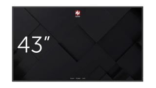 Monitor informacyjny Avtek DS 43" - 24/7 + Moduł WiFi/BT