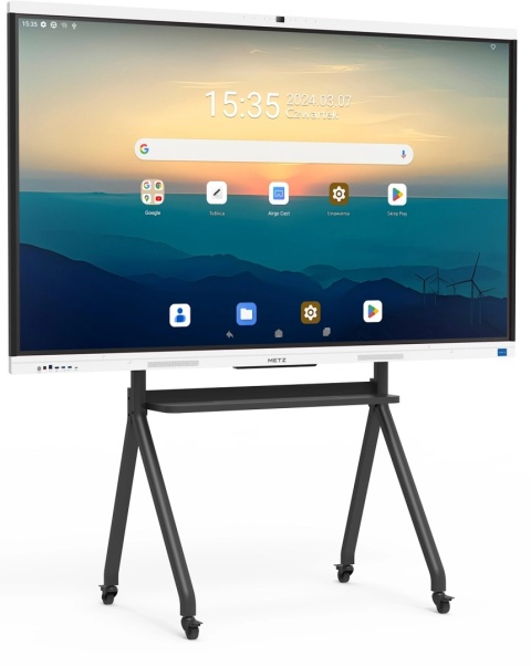 Monitor interaktywny METZ 86SG1 86" 4K UHD | Android 13 | 16GB RAM – do szkół i firm Monitor interaktywny METZ 86SG1 86" 4K UHD | Android 13 | 16GB RAM – do szkół i firm