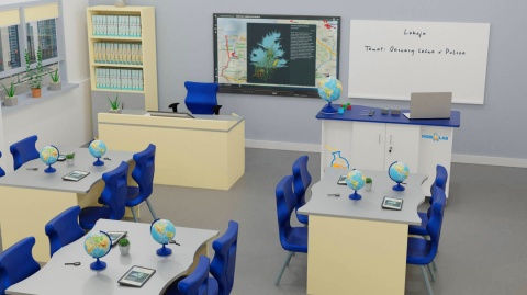 Kompleksowa pracownia geograficzna - 26 stanowisk (do 35 000 zł)