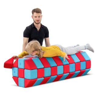 Klocki magnetyczne JollyHeap Zestaw Joy - zabawka do terapii SI - 150 szt
