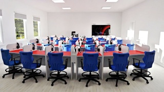 Kompleksowa pracownia językowa Practice z komputerem i AI - 24 stanowiska