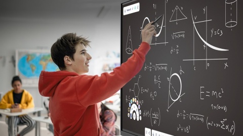 Monitor interaktywny Optoma 65" z Androidem