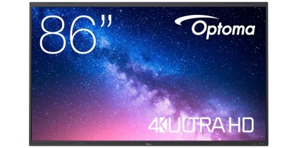 Monitor interaktywny Optoma 5863RK 86" 4K Android 13 | 8GB RAM – do szkół i firm