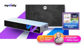 Zestaw mobilny konsola myWally Przedszkole + monitor interaktywny Panda 75” VAT 0 %
