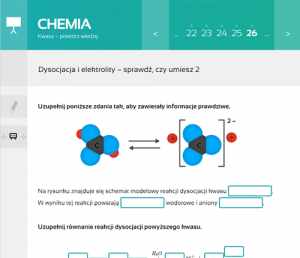 chemia monitory interaktywne