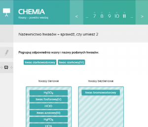 chemia ćwiczenia online